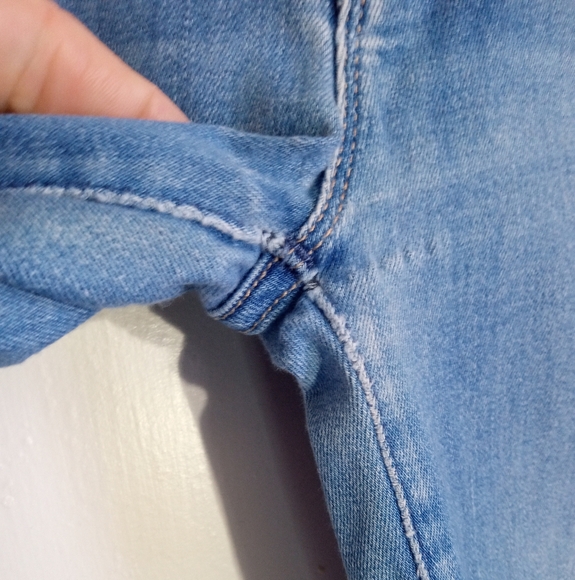 Mother high waisted looker spiked heels to tractor wheels women's size 25 - Picture 10 of 11